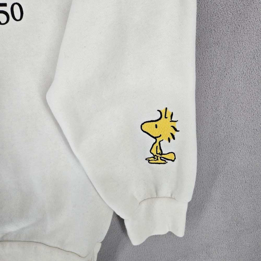 Peanuts New York Snoopy Cream/Black/Red Graphic Sweatshirt - Picture 4 of 9